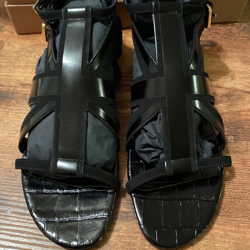 Burberry New Margo Women’s Sandal Black in a 36